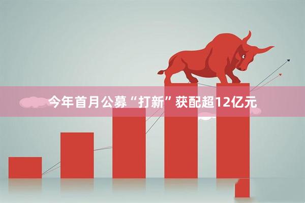 今年首月公募“打新”获配超12亿元