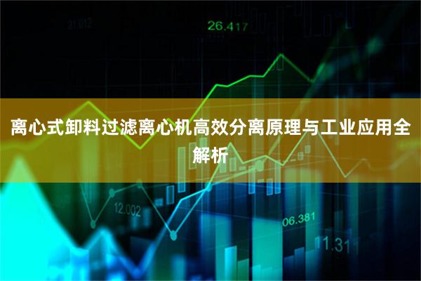 离心式卸料过滤离心机高效分离原理与工业应用全解析